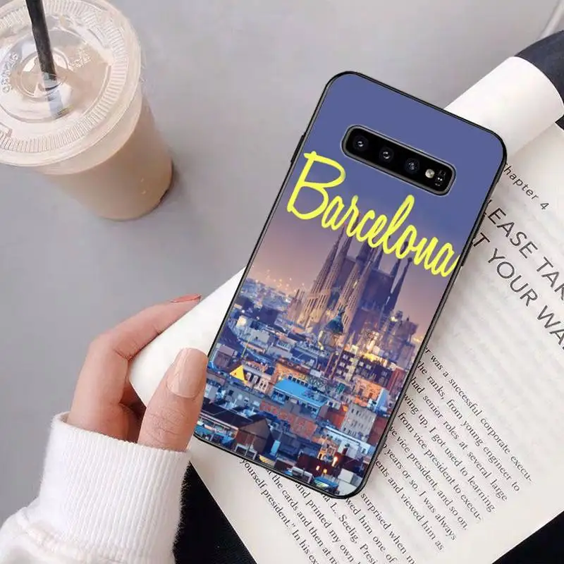 Barcelona Luxury Brand Phone Black Case Back Shell For Samsung Galaxy S8 S9 S10e S20 PLUS J6 J600 Cases Cover
Barcelona Luxury Brand Phone Black Case Back Shell For Samsung Galaxy S8 S9 S10e S20 PLUS J6 J600 Cases Cover