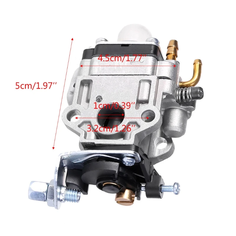 2 Stroke Carburetor 10mm Carb Kit For 33CC 36CC Kragen Zooma Gas Scooter Pocket Bike
2 Stroke Carburetor 10mm Carb Kit For 33CC 36CC Kragen Zooma Gas Scooter Pocket Bike