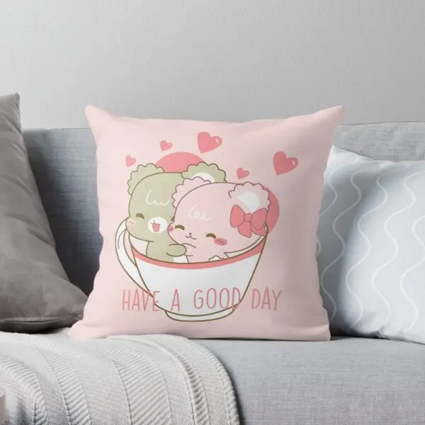 Sugar Cubs, Have a Good Day Soft Decorative Throw Pillow Cover for Home Pillows NOT Included
Sugar Cubs, Have a Good Day Soft Decorative Throw Pillow Cover for Home Pillows NOT Included
