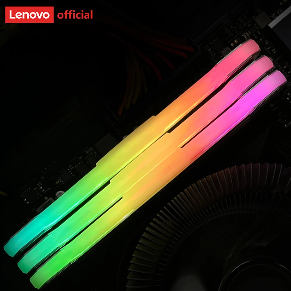 Оперативная память Lenovo DDR4 8 Гб 16 2666 3200 3600 RGB Память Dimm с радиатором XMP для ПК |