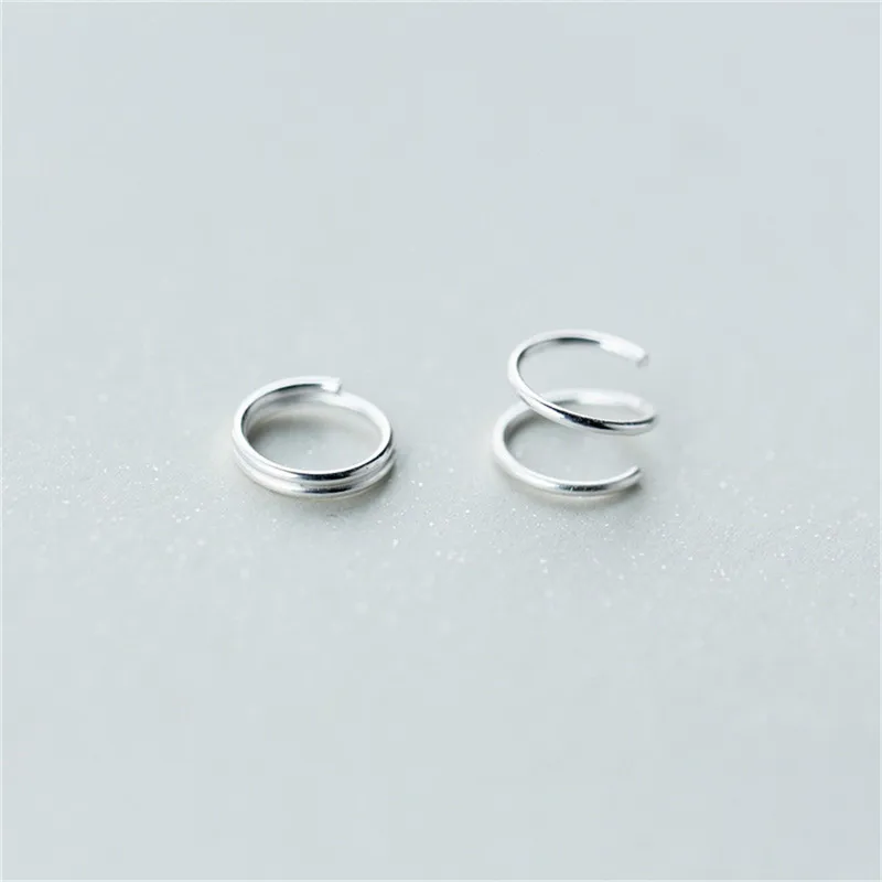 100% 925 Sterling Silver Earrings For Women Twist Spiral Ear Bones Ear Buckle Ring Mini Double Ring Piercing Small Earrings Gift
100% 925 Sterling Silver Earrings For Women Twist Spiral Ear Bones Ear Buckle Ring Mini Double Ring Piercing Small Earrings Gift