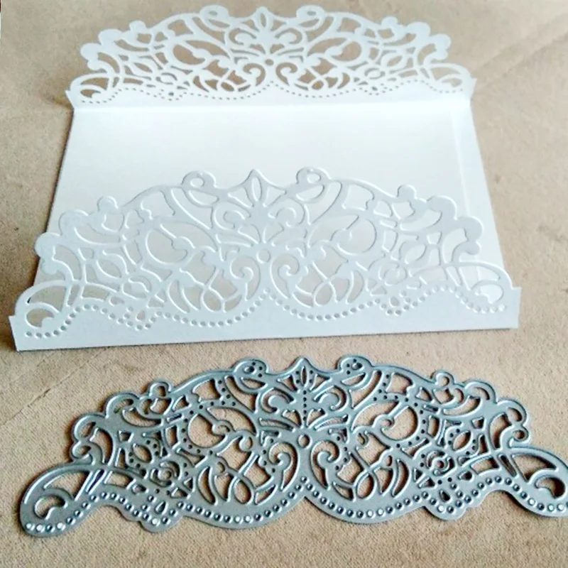 1pc Cutting Dies Making Scrapbook Greeting Card edge Lace Hollow Border Metal Cutting Dies Stencil Frame Embossing Template
1pc Cutting Dies Making Scrapbook Greeting Card edge Lace Hollow Border Metal Cutting Dies Stencil Frame Embossing Template