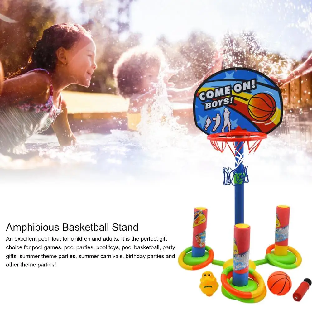Children's Water Toys Water Basketball Amphibious Basketball Swimming Pool Toys Basketball Hoop Amphibious Basketball Stand
Children's Water Toys Water Basketball Amphibious Basketball Swimming Pool Toys Basketball Hoop Amphibious Basketball Stand