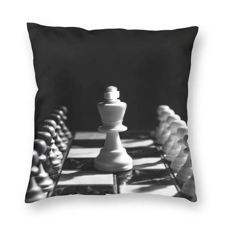 Chess Endgame Pattern Cushion Cover Chessboard Game Player Throw Pillow Case for Living Room Custom Pillowcase Home Decorative
Chess Endgame Pattern Cushion Cover Chessboard Game Player Throw Pillow Case for Living Room Custom Pillowcase Home Decorative