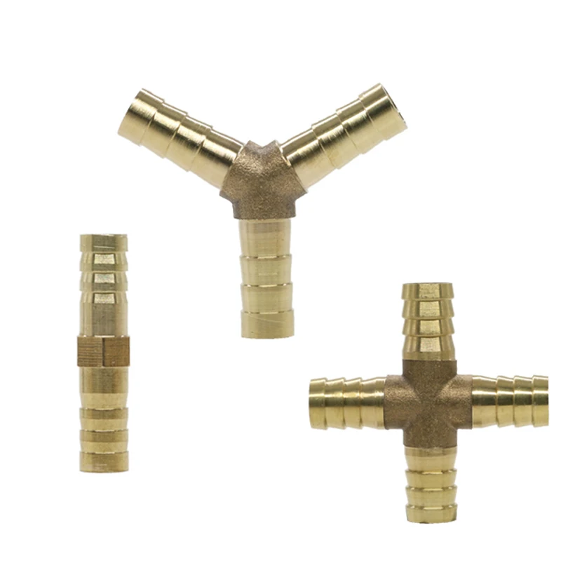 Joint Coupler AdapterBrass Barb Pipe Fitting 2 3 4 Way T Y Straight Hose Barb 6 8 10 12 14 16 19mm Copper Barbed Connector
Joint Coupler AdapterBrass Barb Pipe Fitting 2 3 4 Way T Y Straight Hose Barb 6 8 10 12 14 16 19mm Copper Barbed Connector