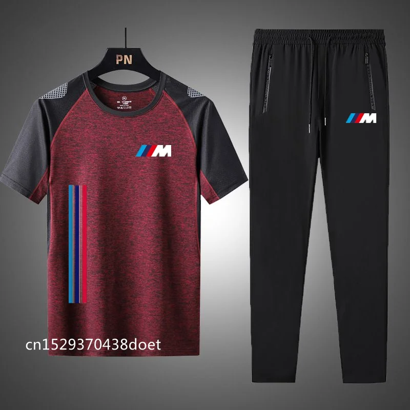2021New BMW M Men's Summer Leisure Sets T-Shirt+pants Two Pieces Casual Tracksuit Male Sportswear Gym Brand Clothing Sweat Suit
2021New BMW M Men's Summer Leisure Sets T-Shirt+pants Two Pieces Casual Tracksuit Male Sportswear Gym Brand Clothing Sweat Suit