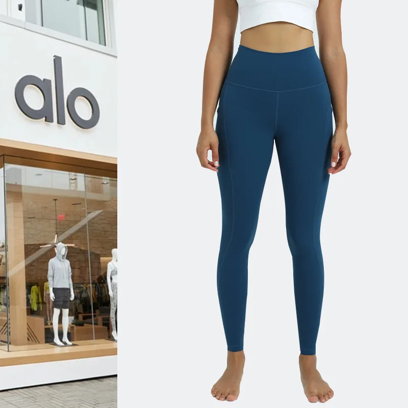 New Alo Yoga Pants Training Leggings Naked Sense Skin-friendly Leggings High-waisted Push-up Pants Women American European -40
New Alo Yoga Pants Training Leggings Naked Sense Skin-friendly Leggings High-waisted Push-up Pants Women American European -40