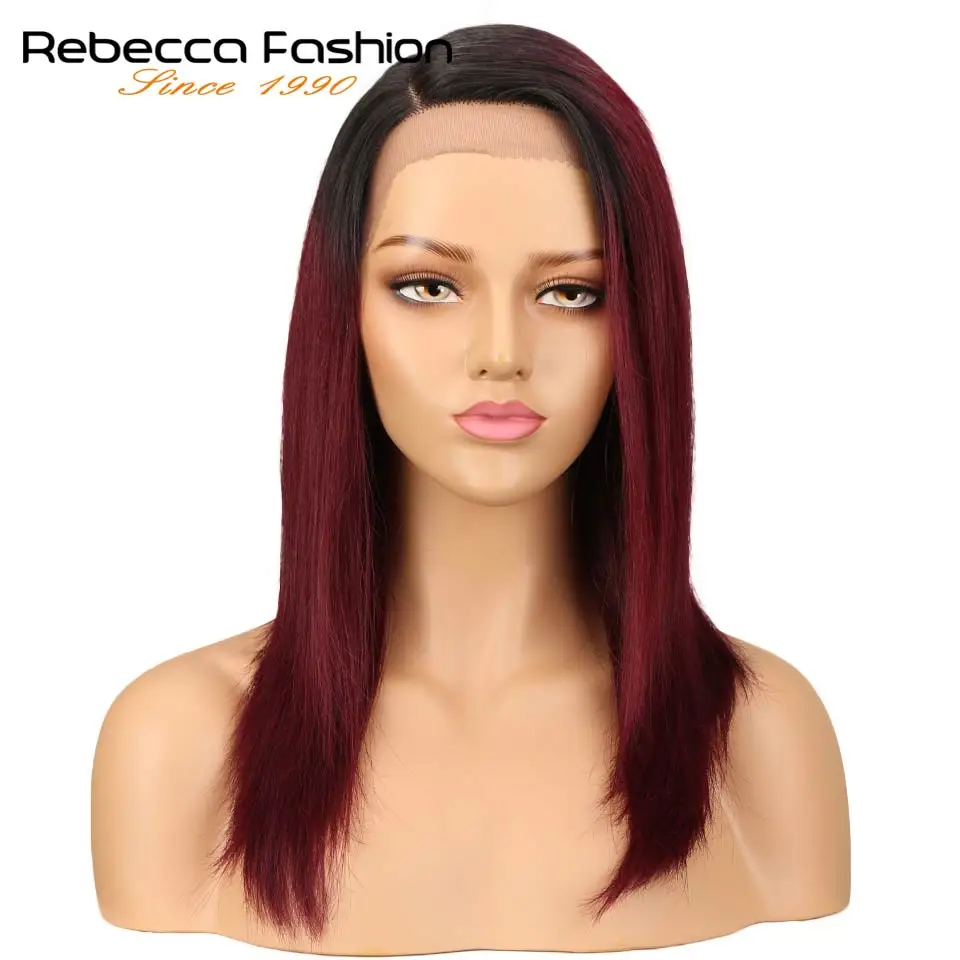 Rebecca Right Side Part Ombre Lace Front Human Hair Wigs For Black Women Peruvian Remy Straight Hair Wig 14 Inch Free Shipping
Rebecca Right Side Part Ombre Lace Front Human Hair Wigs For Black Women Peruvian Remy Straight Hair Wig 14 Inch Free Shipping