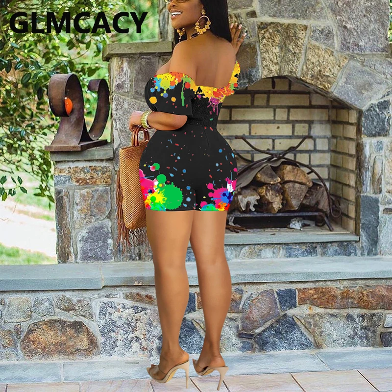 Abstract Painting Printed Two Piece Suits Off Shoulder Tube Top & Bodycon Shorts Set
Abstract Painting Printed Two Piece Suits Off Shoulder Tube Top & Bodycon Shorts Set