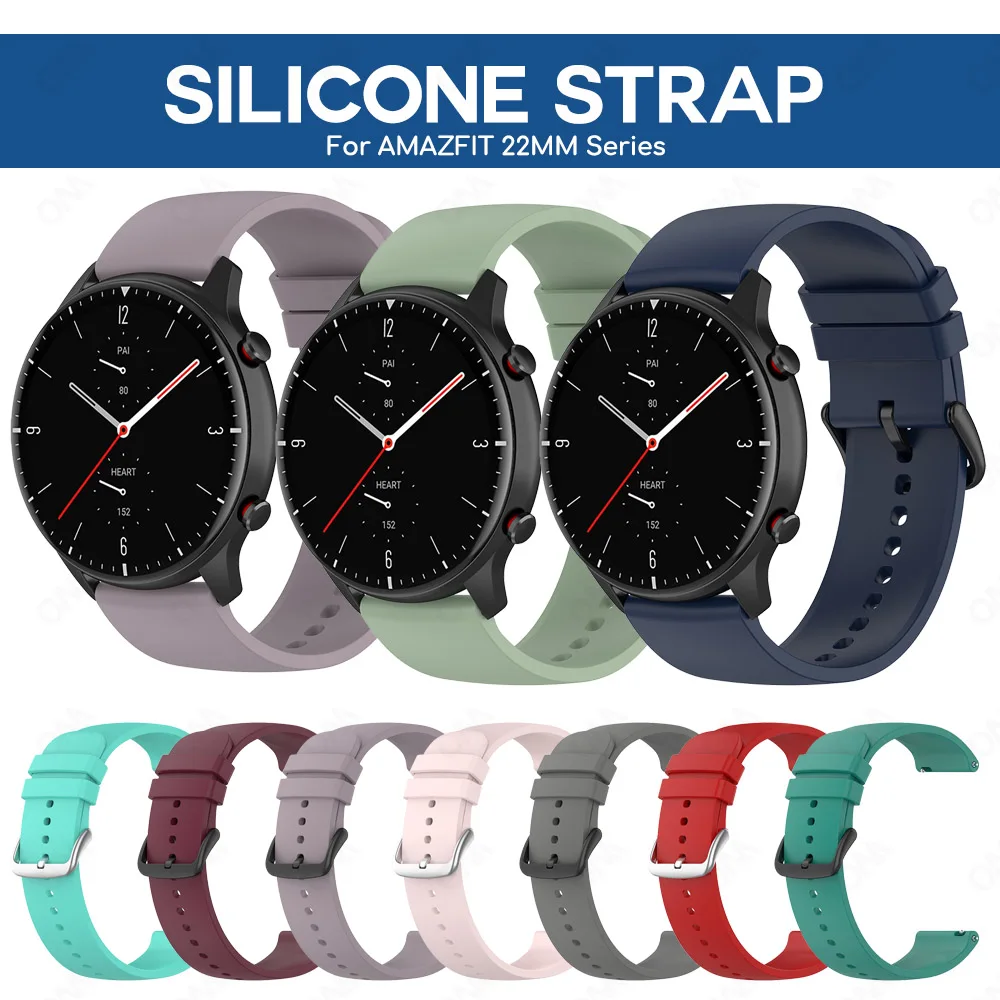 Band For Huami Amazfit GTR 3 Pro 2 Strato S 2E Pace ZEPP Z 47mm Watchband Strap 22MM Watch Series Silicone Bracelet Replacement
Band For Huami Amazfit GTR 3 Pro 2 Strato S 2E Pace ZEPP Z 47mm Watchband Strap 22MM Watch Series Silicone Bracelet Replacement