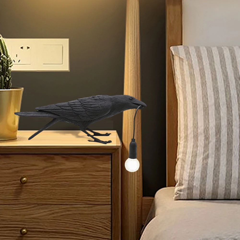 Animal Bird Table Lamp Aisle Bedside Lamp Lucky Bird Bedroom Decor Nordic Led Table Lamp Resin Crow Desk Lamp Wall Light
Animal Bird Table Lamp Aisle Bedside Lamp Lucky Bird Bedroom Decor Nordic Led Table Lamp Resin Crow Desk Lamp Wall Light