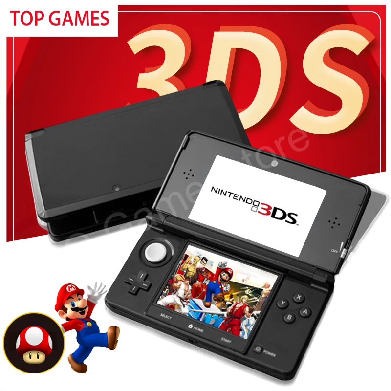 

Для оригинальной игровой консоли 3DS 3DSXL 3DSLL, портативная игровая консоль, бесплатные игры для Nintendo 3DS