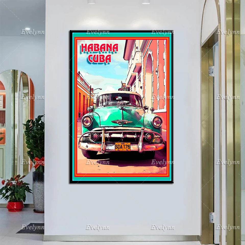Cuba Cuban Havana Island Caribbean Poster, Wall Hangings, Taxi Cab Retro Travel Home Poster, Wall Art Prints Home Decor Canvas
Cuba Cuban Havana Island Caribbean Poster, Wall Hangings, Taxi Cab Retro Travel Home Poster, Wall Art Prints Home Decor Canvas