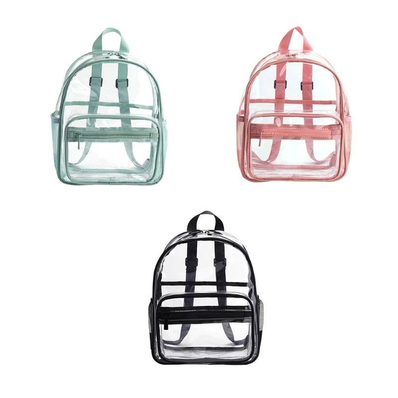 Women Backpack Transparent PVC Bag Female Fashion College Students Bookbag Travel Daypack for Teenager Girls
Women Backpack Transparent PVC Bag Female Fashion College Students Bookbag Travel Daypack for Teenager Girls