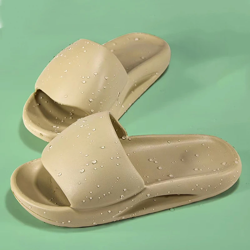 Домашние тапочки на тракторной подошве для женщин, из материала на основе однотонные Цвет на платформе; Нескользящие шлепанцы; Модные женск... 
Домашние тапочки на тракторной подошве для женщин, из материала на основе однотонные Цвет на платформе; Нескользящие шлепанцы; Модные женск...