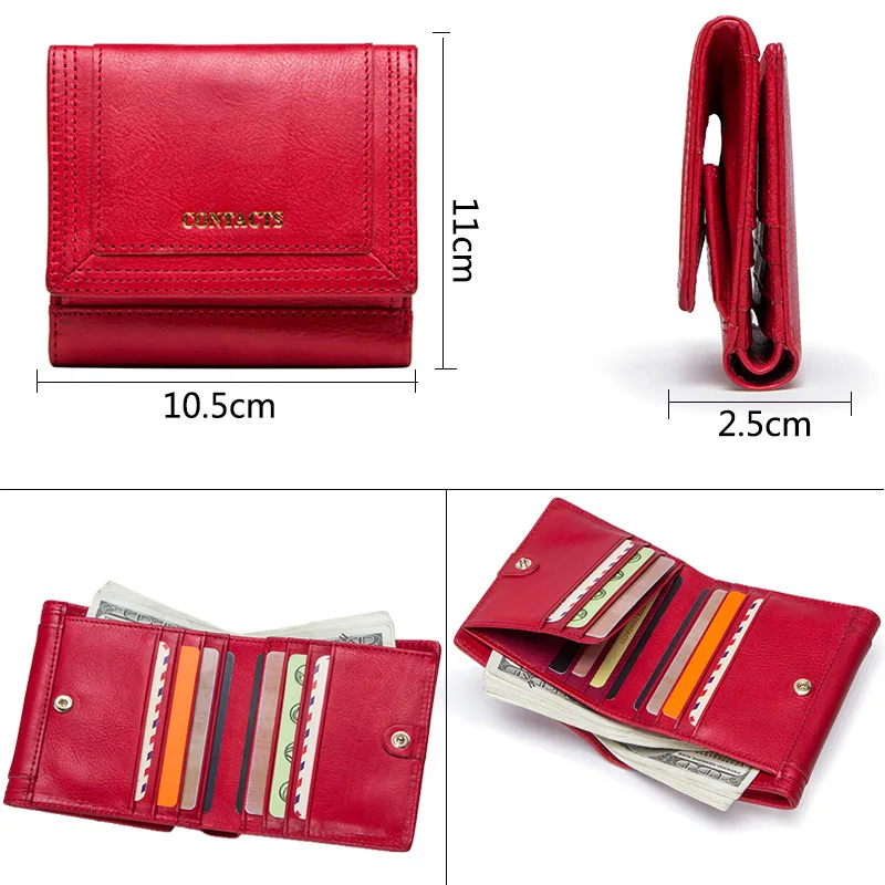 Women Wallets Clutch Genuine Leather Wallet Luxury Korean Fashion Purses Short Coin Pocket Female Cartera Mujer New Purse
Women Wallets Clutch Genuine Leather Wallet Luxury Korean Fashion Purses Short Coin Pocket Female Cartera Mujer New Purse