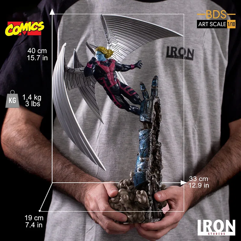 Iron Studios 1/10 Scale Archangel Action Figure Model Statue MARCAS28420-10 for Fans Collection 
Iron Studios 1/10 Scale Archangel Action Figure Model Statue MARCAS28420-10 for Fans Collection