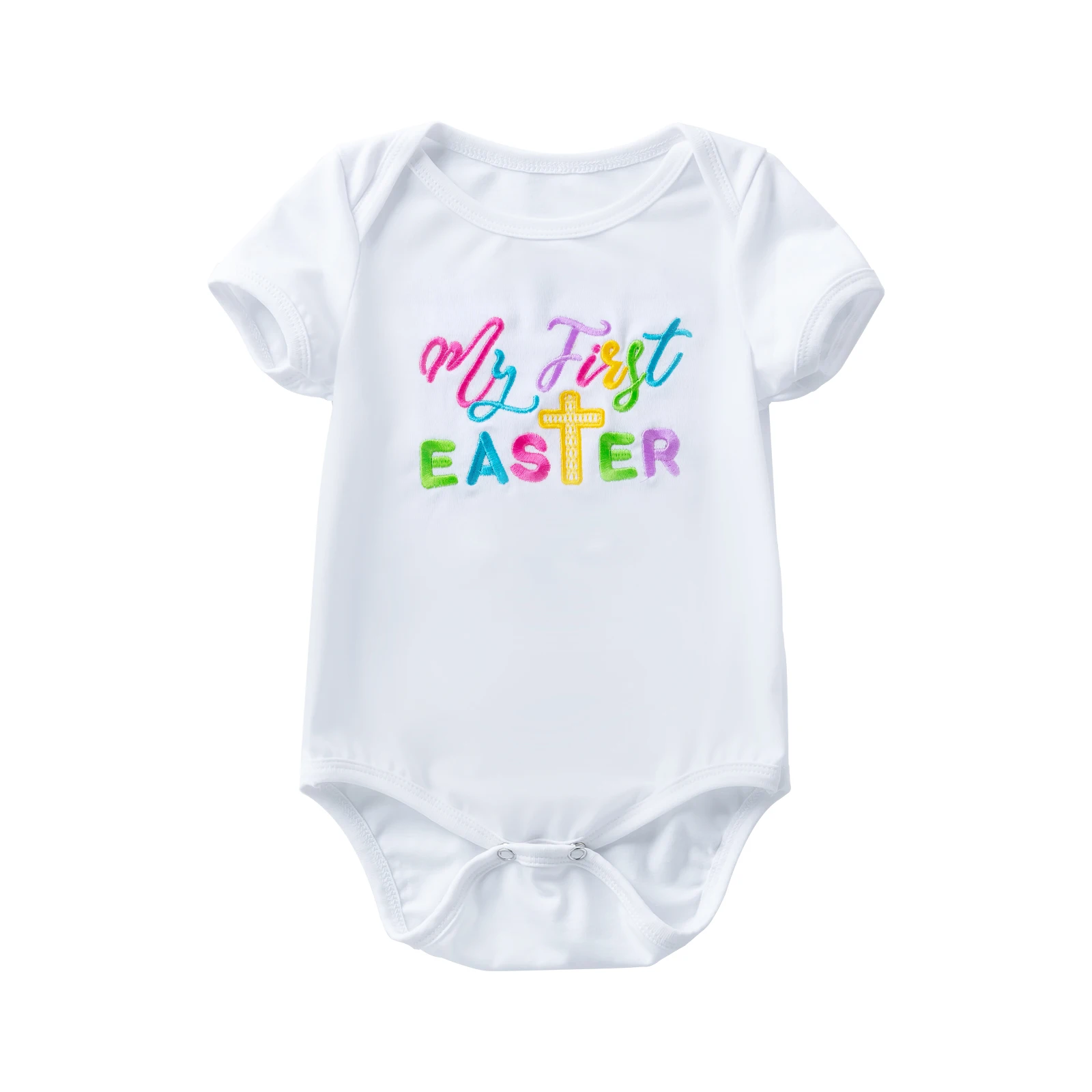 Newborn Baby Girl or Boy Fashion Clothes for 0-2 year Kid Romper Cotton Child Easter Day Party Cross Embroidery&Printing Costume
Newborn Baby Girl or Boy Fashion Clothes for 0-2 year Kid Romper Cotton Child Easter Day Party Cross Embroidery&Printing Costume