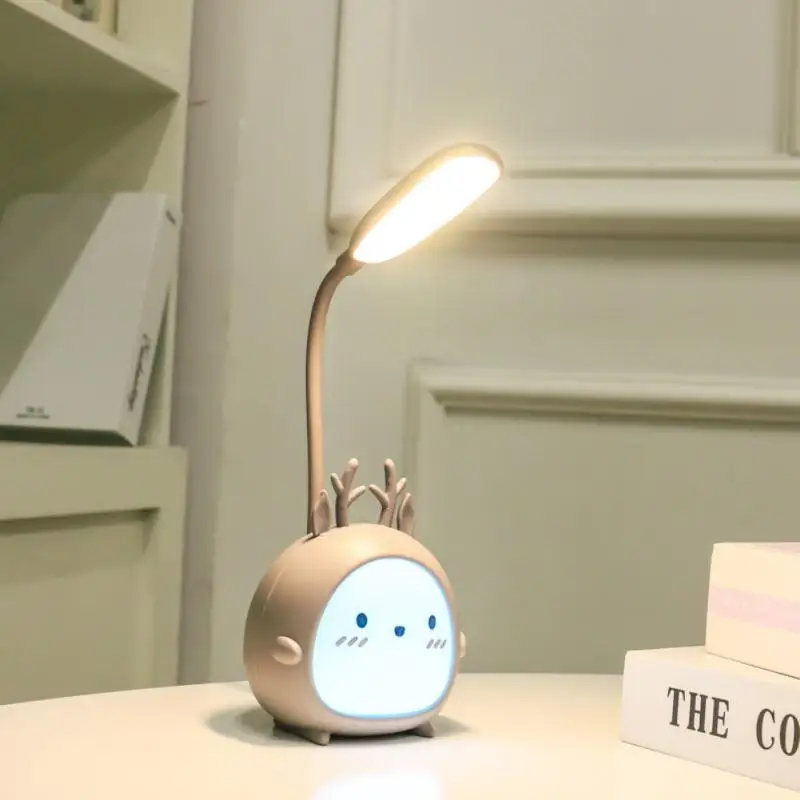 Cartoon Deer Night Lamp USB Bedside Light Cartoon Eye Protection Light Adjustable Reading Lamps LED Table Lamp Home Accessories
Cartoon Deer Night Lamp USB Bedside Light Cartoon Eye Protection Light Adjustable Reading Lamps LED Table Lamp Home Accessories