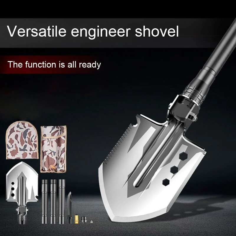 76cm multi-function outdoor folding shovel military spade field camping survival equipment car folding shovel snow shovel
76cm multi-function outdoor folding shovel military spade field camping survival equipment car folding shovel snow shovel