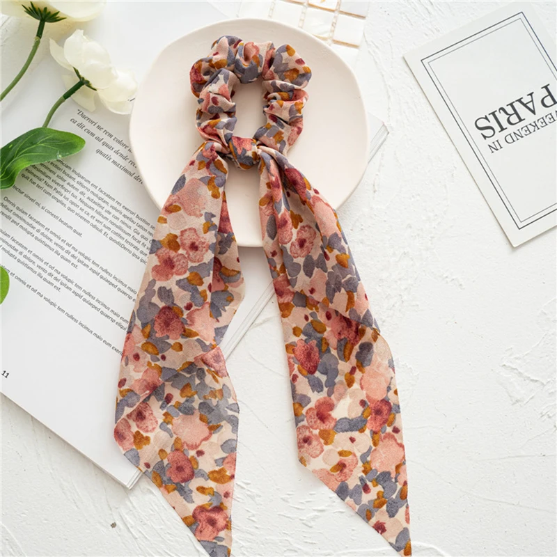 Solid/Dot/Floral Print Ponytail Hair Scarf Hair Rope Hair Ties Elastic Hair Bands Long Ribbon Scrunchies Girls Hair Accessories
Solid/Dot/Floral Print Ponytail Hair Scarf Hair Rope Hair Ties Elastic Hair Bands Long Ribbon Scrunchies Girls Hair Accessories