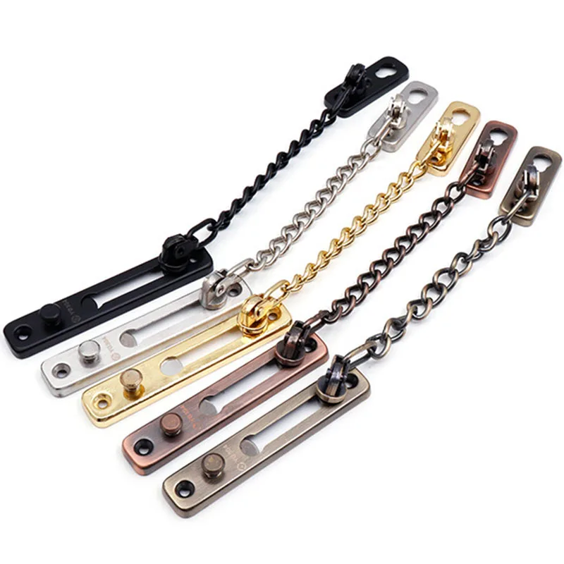 Furniture Bolts Anti Theft Chain Home Improvement Hotel Security Stainless Steel Hardware Accessories for Thickened Chain Doors
Furniture Bolts Anti Theft Chain Home Improvement Hotel Security Stainless Steel Hardware Accessories for Thickened Chain Doors