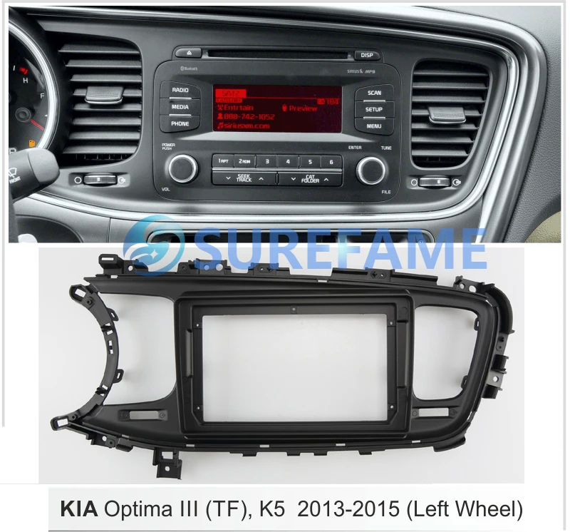 Панель Автомобильная 9 дюймов для KIA Optima III (TF) K5 2013 2015 (левое колесо)|Панели| |
