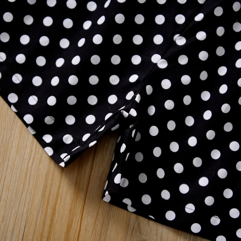 3pcs Children Girl Clothes Set Peter Pan Collar Tops Polka Dots Shorts Summer Outfits Set Sunsuit Costume 
3pcs Children Girl Clothes Set Peter Pan Collar Tops Polka Dots Shorts Summer Outfits Set Sunsuit Costume