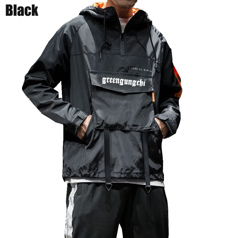 Spring and Autumn Men's Jacket Techwear Harajuku Waterproof MotorcycleTop Military Streetwear Japanese Racer Jacket Clothing
Spring and Autumn Men's Jacket Techwear Harajuku Waterproof MotorcycleTop Military Streetwear Japanese Racer Jacket Clothing
