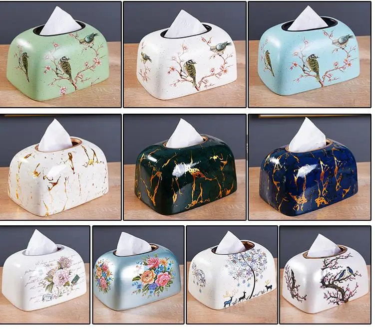 OUSSIRRO 2020 NEW European style Luxury Tissue Box Fashion Elegant Household living Room Desktop Towel Napkin Tissue Holder
OUSSIRRO 2020 NEW European style Luxury Tissue Box Fashion Elegant Household living Room Desktop Towel Napkin Tissue Holder