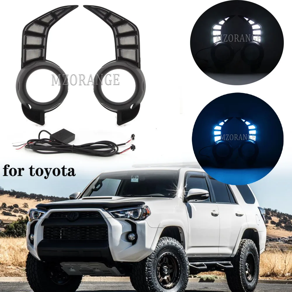 LED DRL Headlights For Toyota 4 Runner 4Runner 2014 - 2021 Daytime Running Light Car Accessories foglights Fog Lamp Decoration
LED DRL Headlights For Toyota 4 Runner 4Runner 2014 - 2021 Daytime Running Light Car Accessories foglights Fog Lamp Decoration