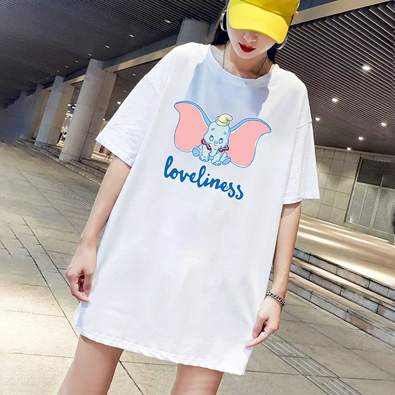 T-Shirt Dress Disney Dumbo Print Women Plus Size Mini Harajuku Short Sleeve Dresses Casual Loose Party Summer Streetwear Dress 
T-Shirt Dress Disney Dumbo Print Women Plus Size Mini Harajuku Short Sleeve Dresses Casual Loose Party Summer Streetwear Dress