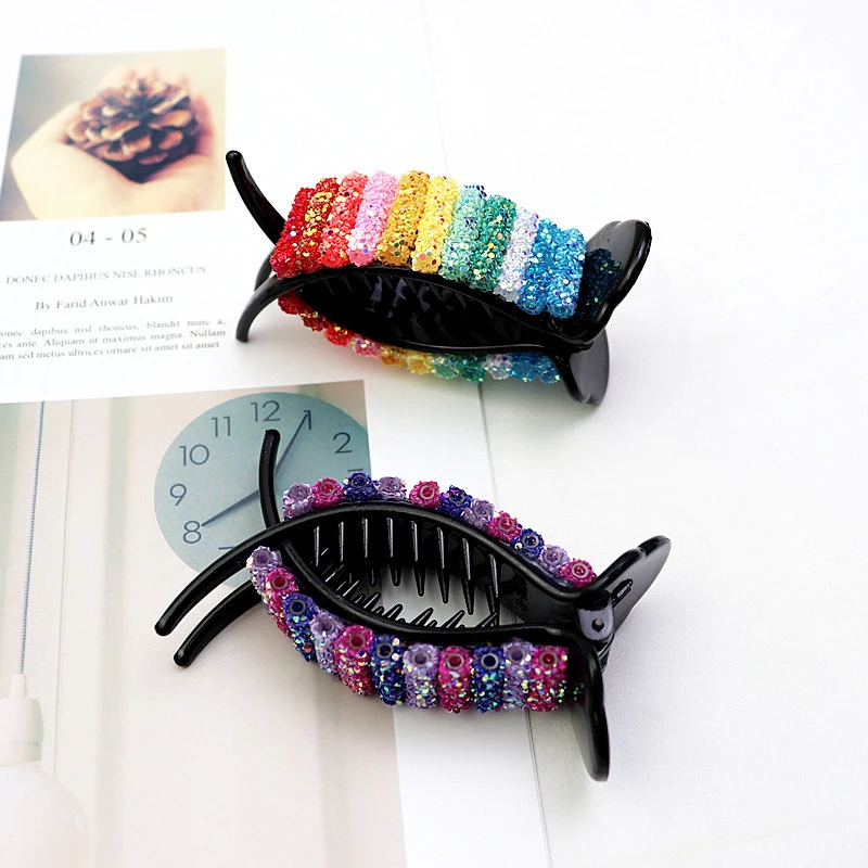 Candy Color Korean Rainbow Hair Clips Big Crabs For Ponytail Bun Hair Clamps Hairpin Accessories Fashion Headdress Gifts
Candy Color Korean Rainbow Hair Clips Big Crabs For Ponytail Bun Hair Clamps Hairpin Accessories Fashion Headdress Gifts