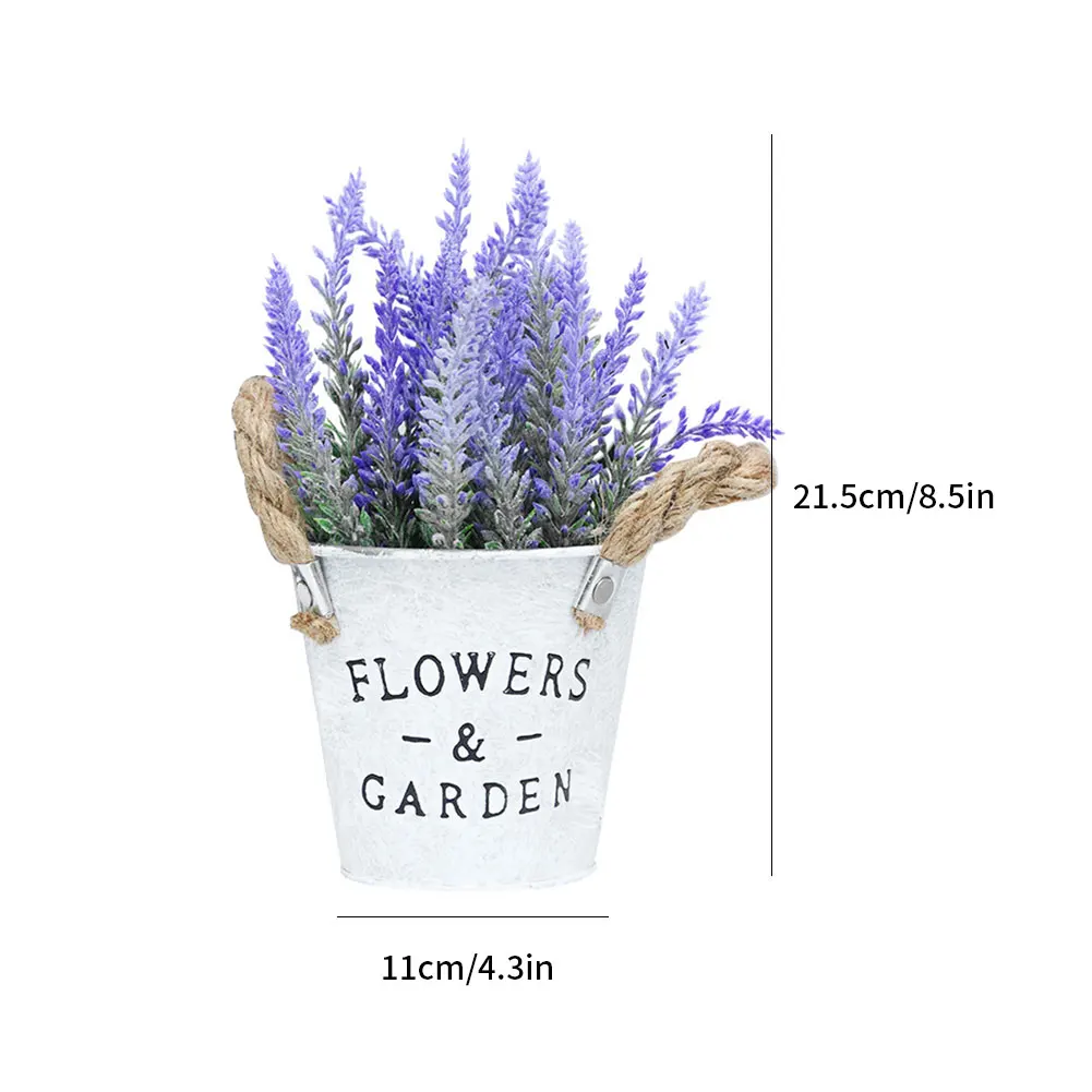 Artificial Potted Flower Fake Potted Plant Lavender With Iron Art Basin Tabletop Ornament Decoration For Bedroom Office Colorful
Artificial Potted Flower Fake Potted Plant Lavender With Iron Art Basin Tabletop Ornament Decoration For Bedroom Office Colorful