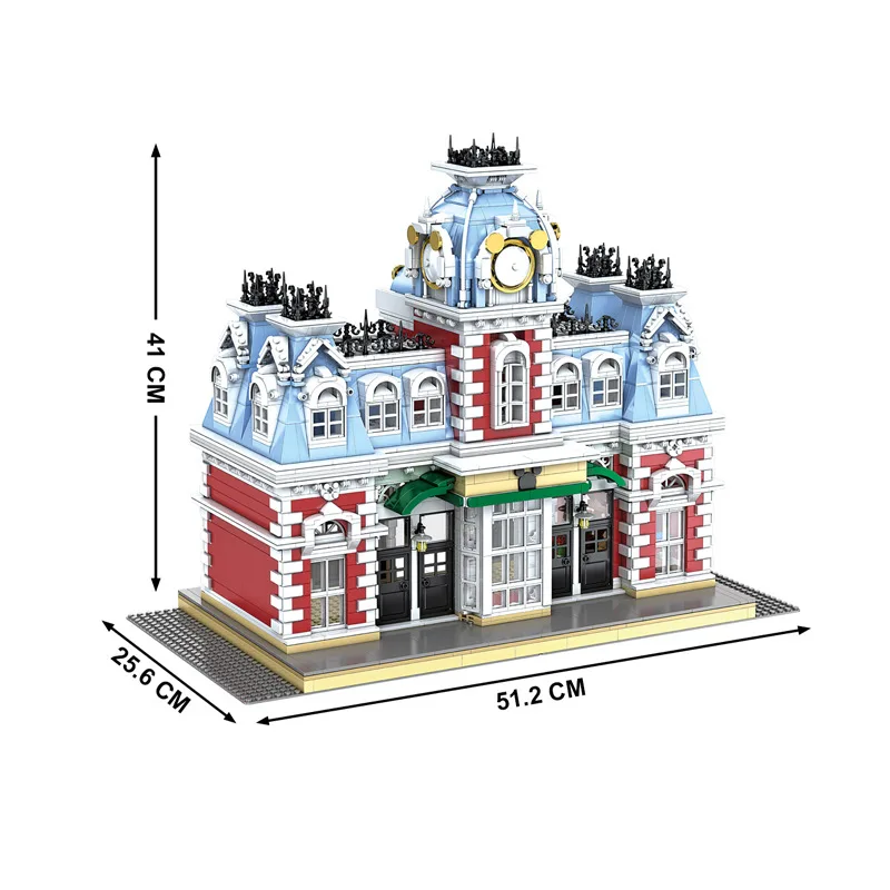 City Creator Architecture Barber Shop Town Paradise Corner Restaurant Modular Building Blocks City View Bricks Kids Toys Gifts
City Creator Architecture Barber Shop Town Paradise Corner Restaurant Modular Building Blocks City View Bricks Kids Toys Gifts