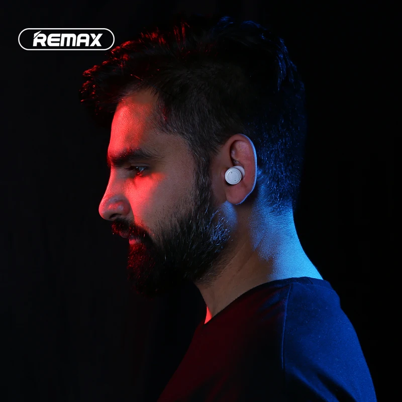 Remax TWS-2 Беспроводная гарнитура Bluetooth наушники Близнецы с зарядной коробкой лучше
