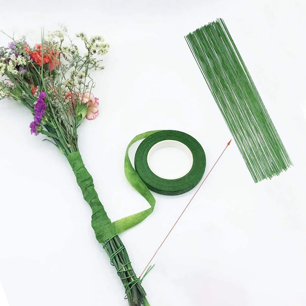 Floral Arrangement Tool Kit Artificial Green Flower Stem DIY Floral Material Handmade Wire Stem Accessoies For Party Home Decor
Floral Arrangement Tool Kit Artificial Green Flower Stem DIY Floral Material Handmade Wire Stem Accessoies For Party Home Decor