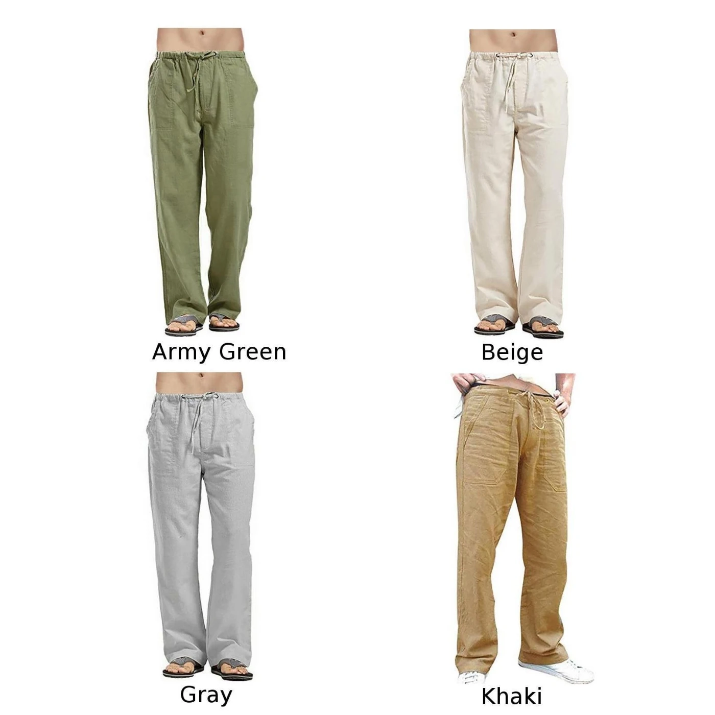 Men's Casual Trousers Spring Autumn Cotton Blends Baggy Harem Pants Yoga Loose Men's Linen Casual Pants Trousers
Men's Casual Trousers Spring Autumn Cotton Blends Baggy Harem Pants Yoga Loose Men's Linen Casual Pants Trousers