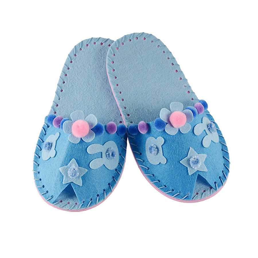 DIY Cute Peep-toe Slipper Shoes Kids sewing kit Beginners My First Sewing Kit Handmade Craft Gifts Montessori Educational Toys
DIY Cute Peep-toe Slipper Shoes Kids sewing kit Beginners My First Sewing Kit Handmade Craft Gifts Montessori Educational Toys