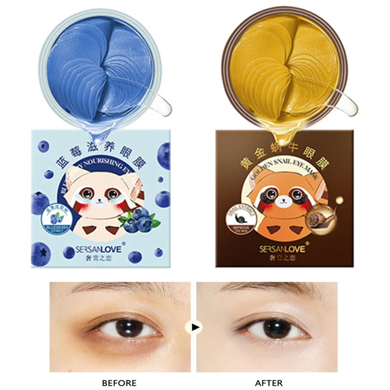 60pcs Eye Patches Collagen Caviar Eye Patch Fade Dark Circles Anti Wrinkle Gel Eye Mask Skin Care Beauty Mask Korean Cosmetics
60pcs Eye Patches Collagen Caviar Eye Patch Fade Dark Circles Anti Wrinkle Gel Eye Mask Skin Care Beauty Mask Korean Cosmetics