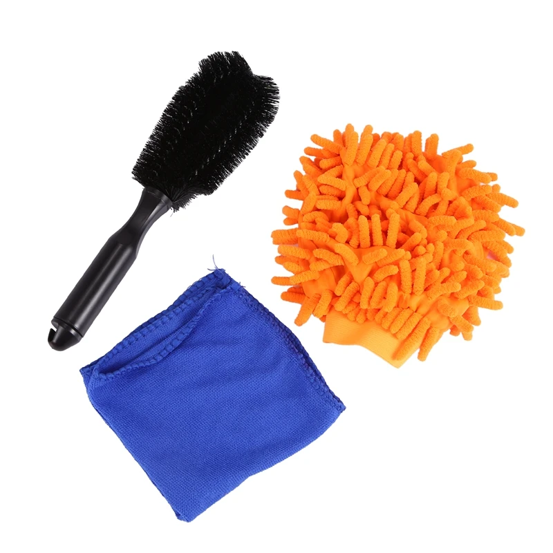 Car Wheel Cleanning Brush,Wheel And Component Brush With Waterproof Microfiber Carwash Glove And Microfiber Cleaning Cloth
Car Wheel Cleanning Brush,Wheel And Component Brush With Waterproof Microfiber Carwash Glove And Microfiber Cleaning Cloth