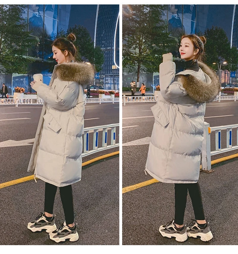 Beardon Long Winter Coat Women Hooded Down Parka Ladies New Warm Winter Jacket Women Loose Big Fur Collar Jacket Coat
Beardon Long Winter Coat Women Hooded Down Parka Ladies New Warm Winter Jacket Women Loose Big Fur Collar Jacket Coat