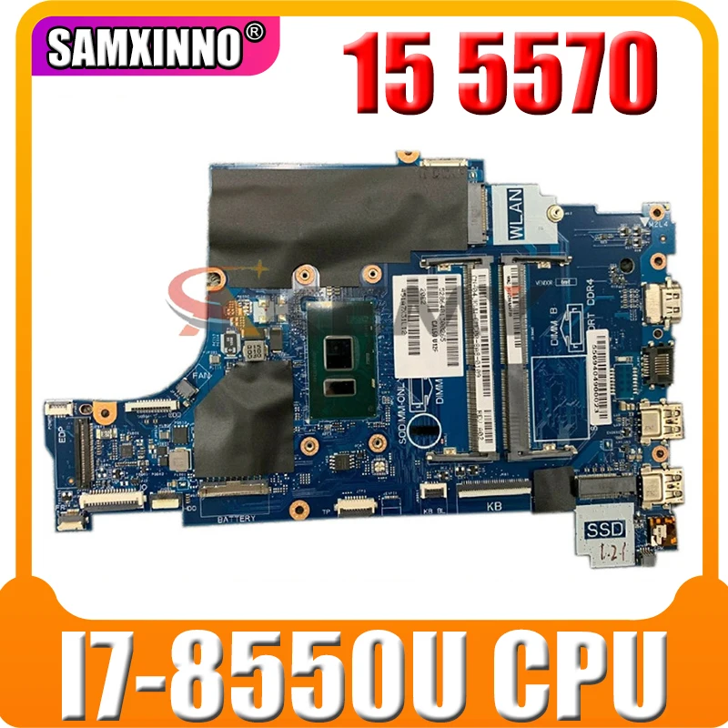 Akemy для DELL Inspiron 15 5570 ноутбук материнская плата CAL60 LA-F114P DDR4 CN-0V4K03 0V4K03 V4K03 SR3LC I7-8550U Процессор
Akemy для DELL Inspiron 15 5570 ноутбук материнская плата CAL60 LA-F114P DDR4 CN-0V4K03 0V4K03 V4K03 SR3LC I7-8550U Процессор