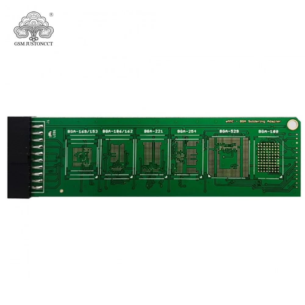 UFI eMMC - BGA Soldering Adapter (BGA169/153/186/162/221/254/529/100) for UFI-Box
UFI eMMC - BGA Soldering Adapter (BGA169/153/186/162/221/254/529/100) for UFI-Box