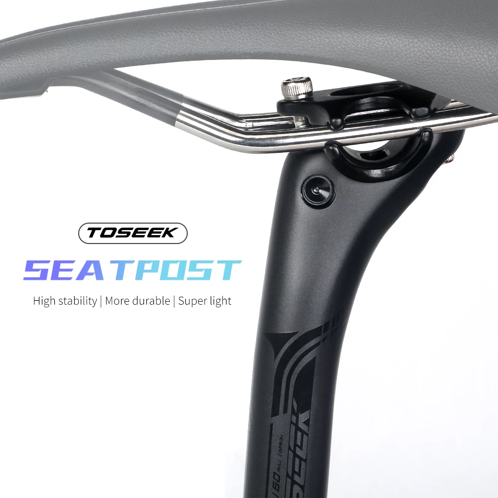 Carbon Seatpost Mountain Bike 27.2/31.6/30.8mm Road bike Seat post 220g MTB Carbon fiber seat tube Offset 20mm
Carbon Seatpost Mountain Bike 27.2/31.6/30.8mm Road bike Seat post 220g MTB Carbon fiber seat tube Offset 20mm