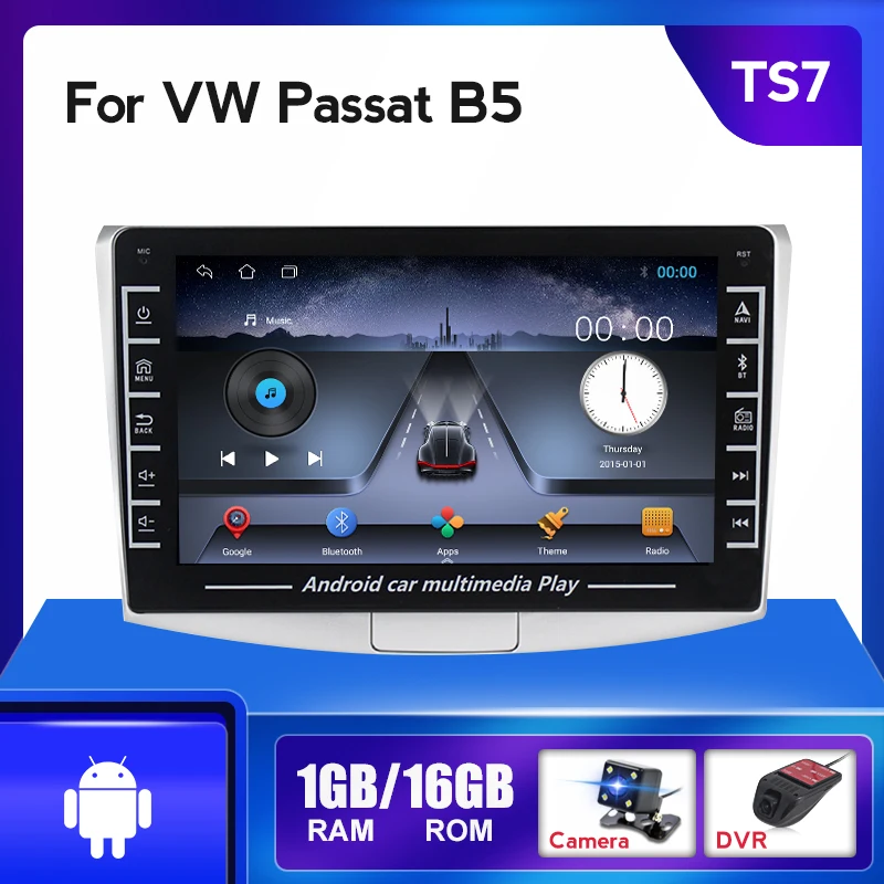 Автомобильный радиоприемник на Android с IPS экраном для Volkswagen VW Passat B7 B6 B5 MK4 Magotan