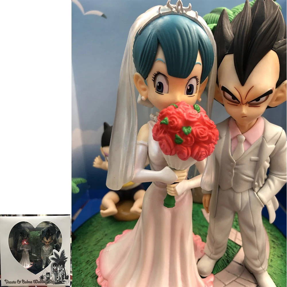 Dragon Ball Z GK Torankusu Wedding Dress Vegeta Bulma Marry Super Saiya PVC Statue Action Anime Figure Model Collection Kid Toys
Dragon Ball Z GK Torankusu Wedding Dress Vegeta Bulma Marry Super Saiya PVC Statue Action Anime Figure Model Collection Kid Toys