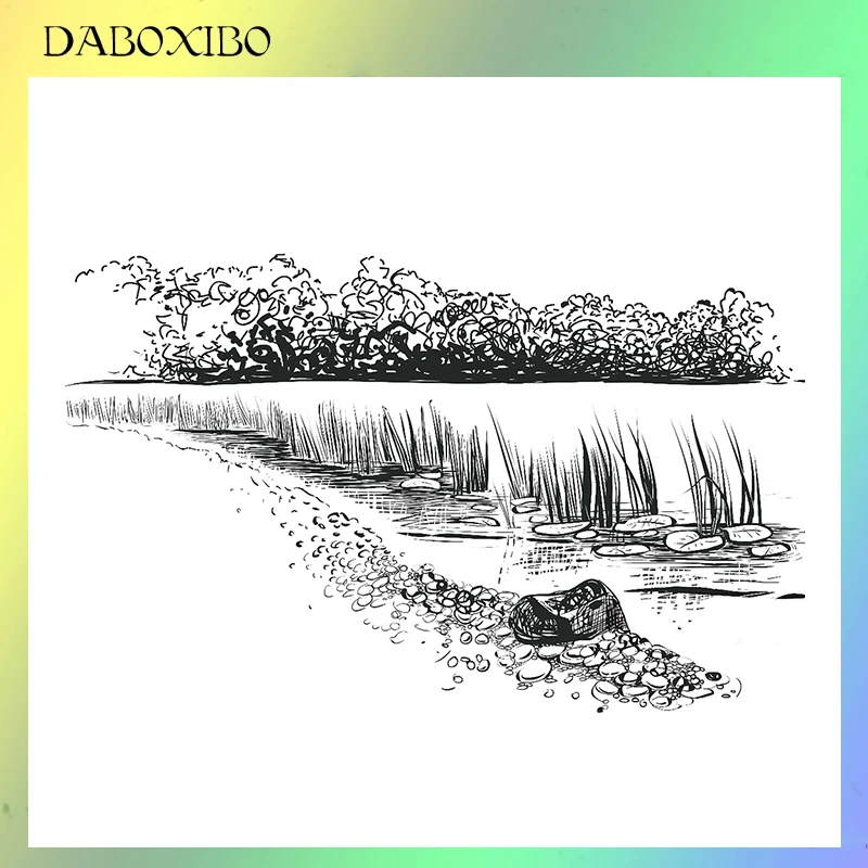 DABOXIBO Small Pond Clear Stamps For DIY Scrapbooking/Card Making/Photo Album Silicone Decorative Crafts13X13
DABOXIBO Small Pond Clear Stamps For DIY Scrapbooking/Card Making/Photo Album Silicone Decorative Crafts13X13