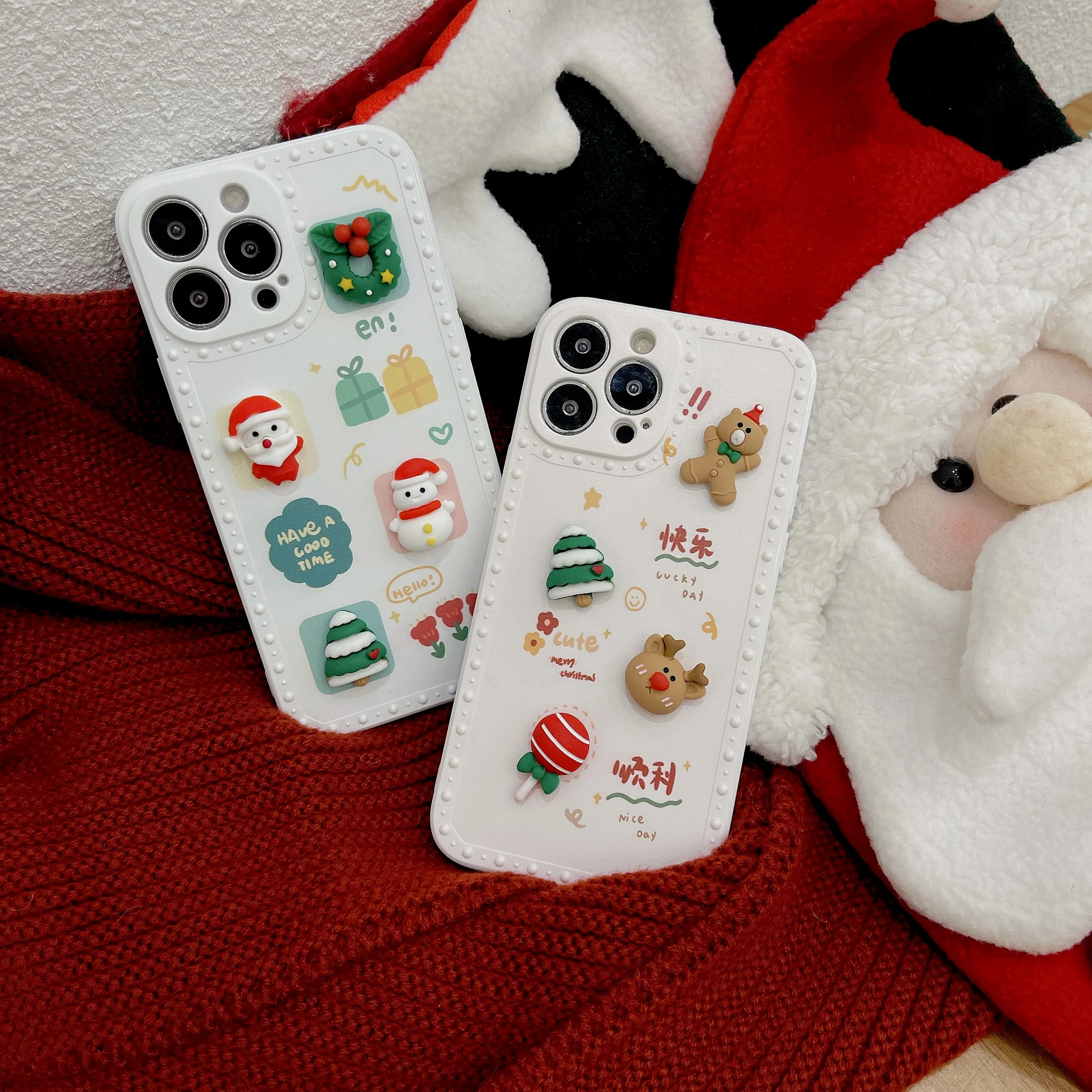 3d Cute Merry Christmas Santa Claus Elk Gift Phone Case For iPhone 11 12 13 Pro XS Max X XR 7 8 Plus Soft Shockproof Back Cover
3d Cute Merry Christmas Santa Claus Elk Gift Phone Case For iPhone 11 12 13 Pro XS Max X XR 7 8 Plus Soft Shockproof Back Cover