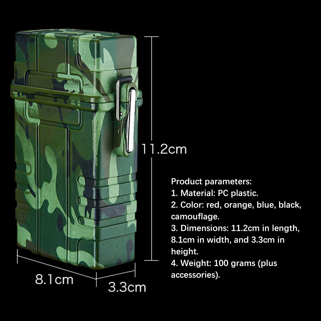Cigarette Case with USB Electronic Lighter Cigar Holder Cigarette Lighter for Regular Cigarette Gadgets For Men
Cigarette Case with USB Electronic Lighter Cigar Holder Cigarette Lighter for Regular Cigarette Gadgets For Men